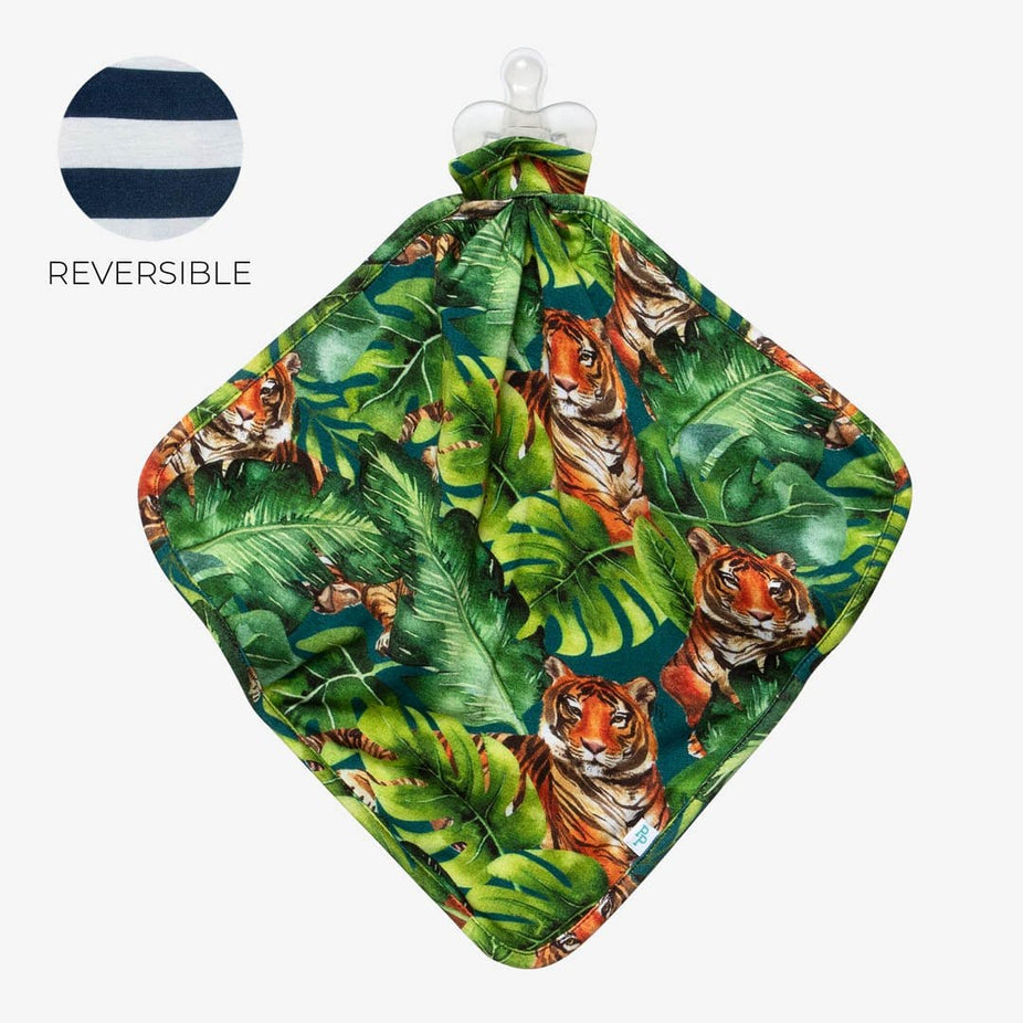 Ranger & Nautical Navy Stripe Lovey in Jungle print