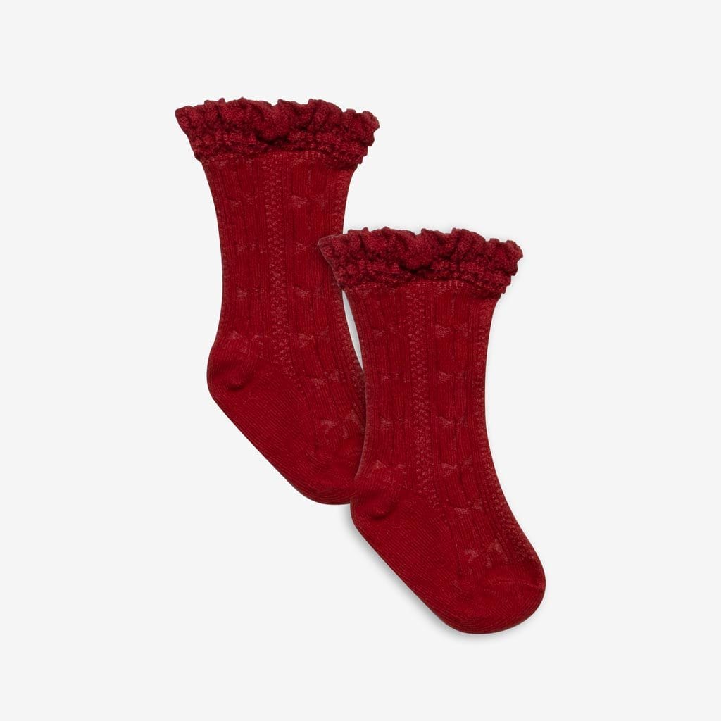 Red Wine Gwen Socks
