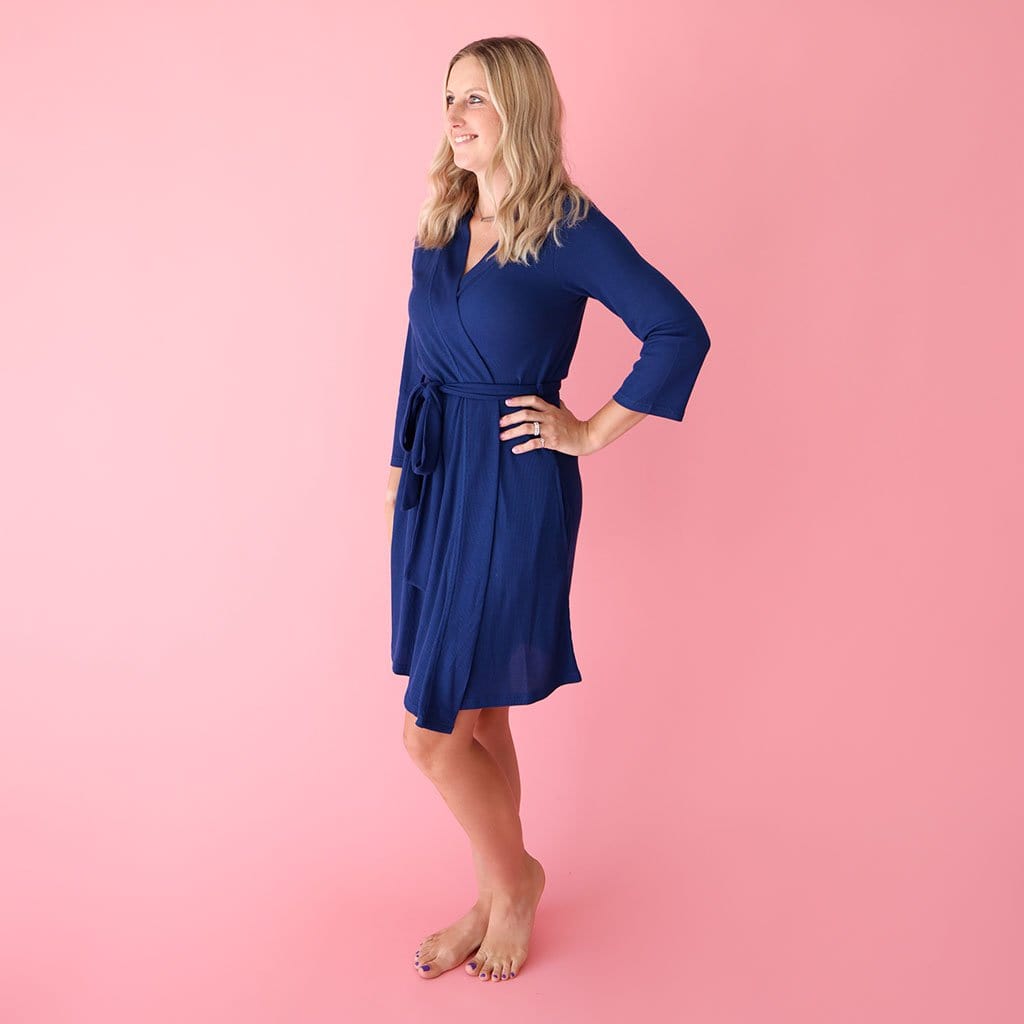 Agate Waffle Robe