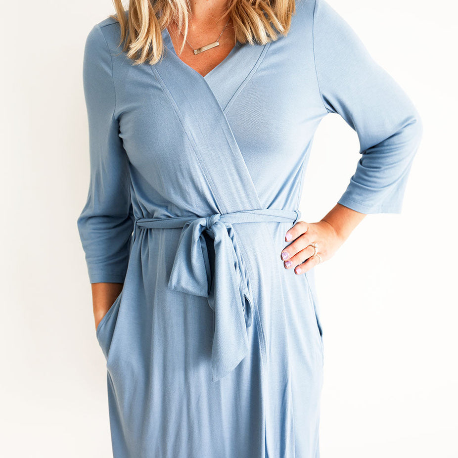 Denim Blue Robe