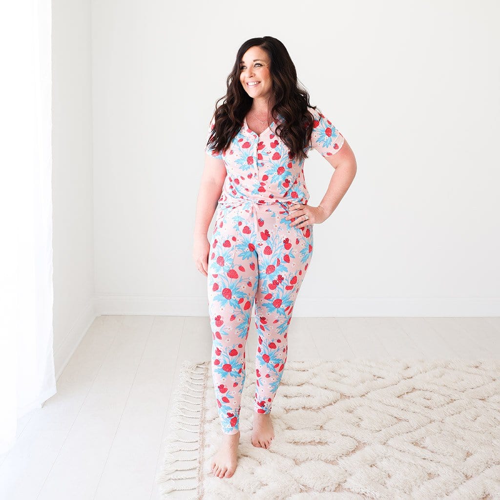 Strawberry Women's Short Sleeve Loungewear