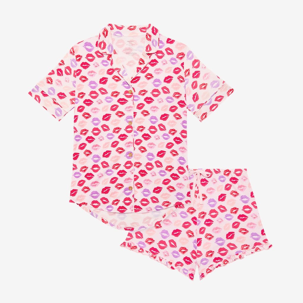Lola Women's Ruffle Short Luxe Loungewear