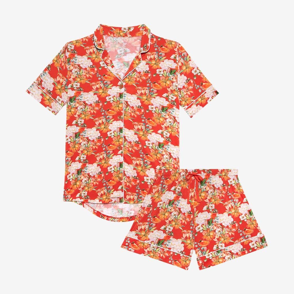 Paulina Women's Luxe Pajama Short Set
