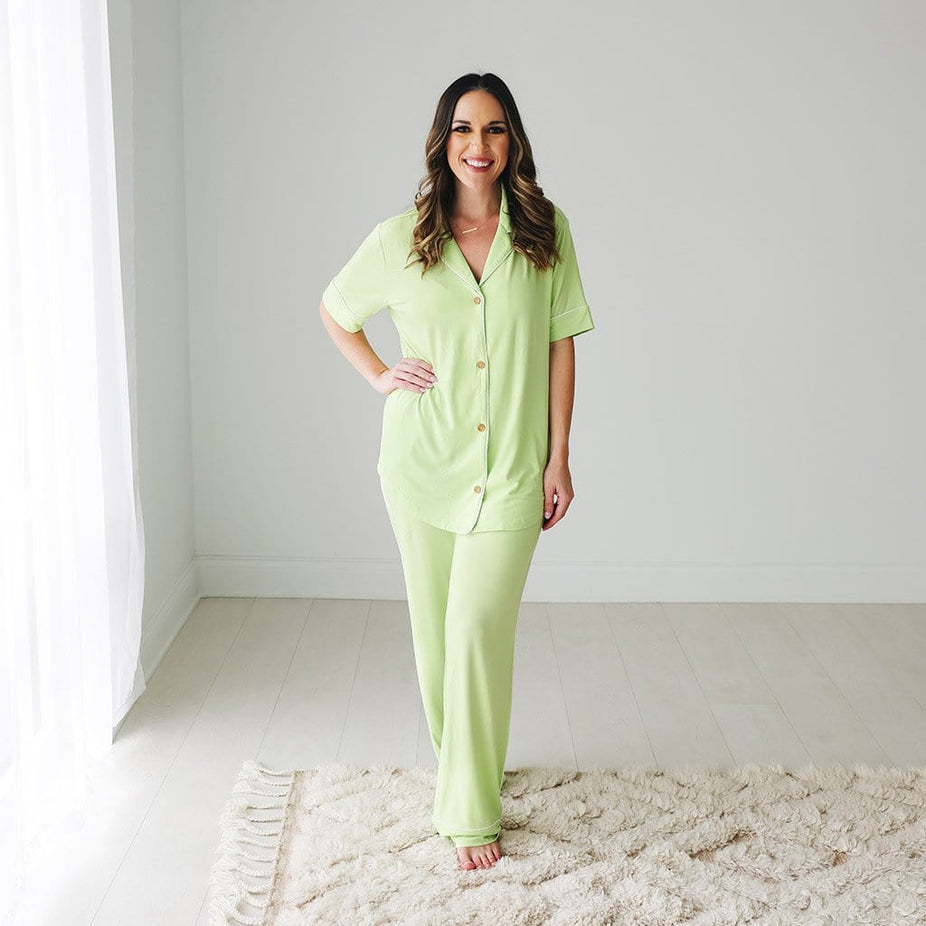 Pistachio Women's Relaxed Pant Luxe Loungewear