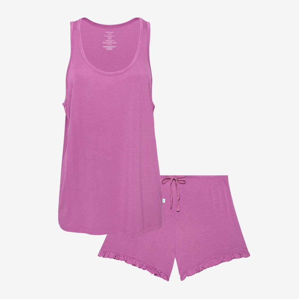 Royal Violet Women's Sleeveless Short Loungewear