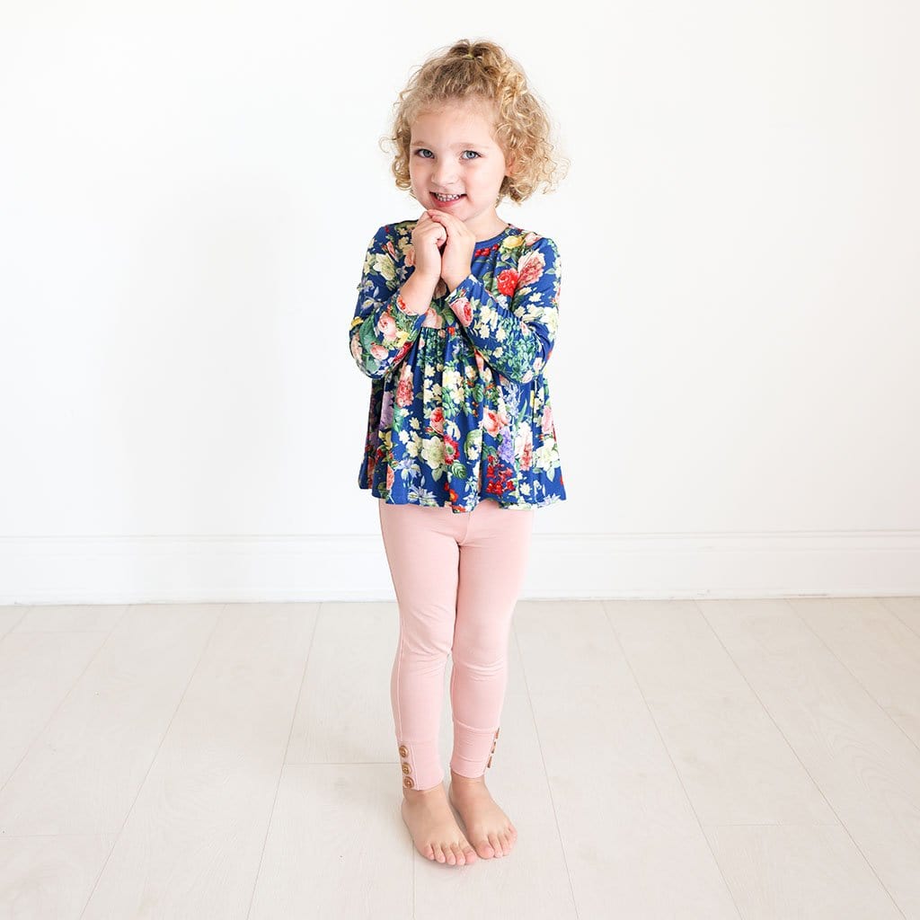 Carmen Long Sleeve Peplum Legging Set