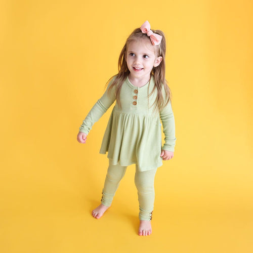 Zeytoon Waffle Waffle Knit Two Piece Set