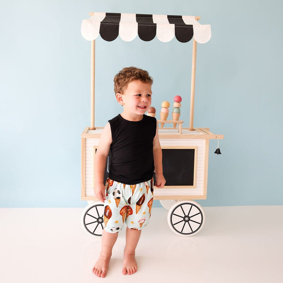 Baby on Scoops Tank Top Short Set