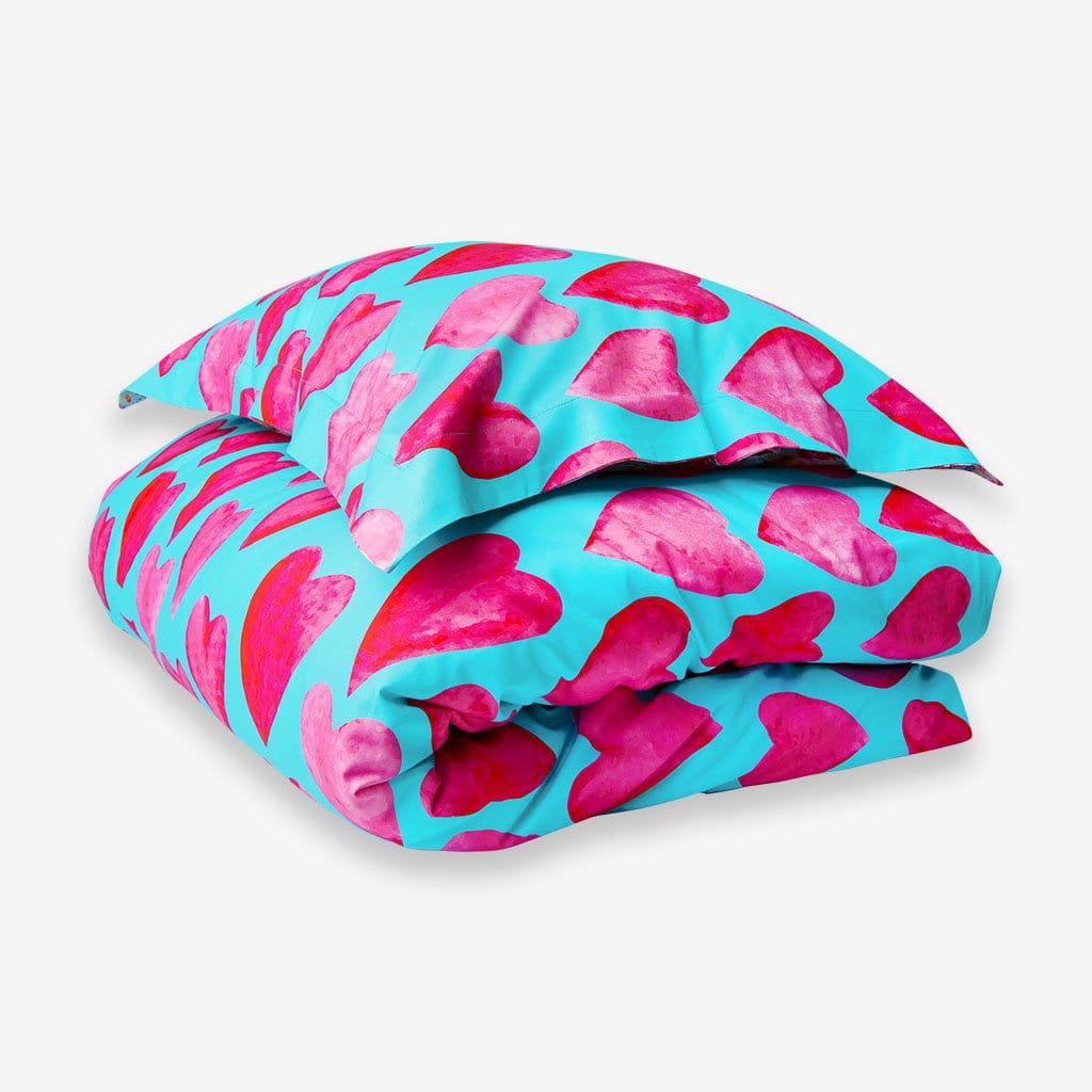 Queen of Hearts Duvet Cover Set