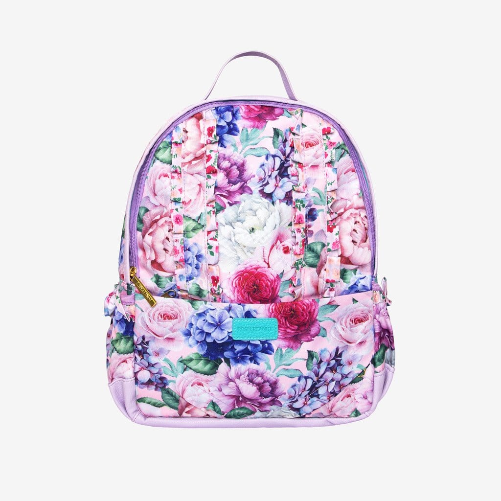 Georgette Ruffled Backpack Front