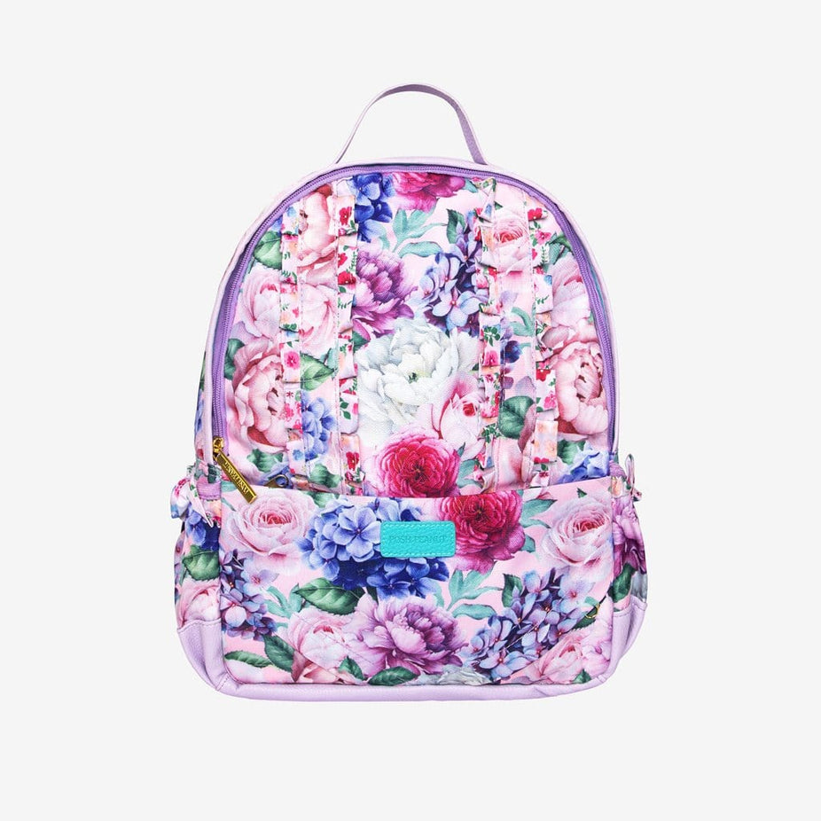 Georgette Ruffled Backpack Front