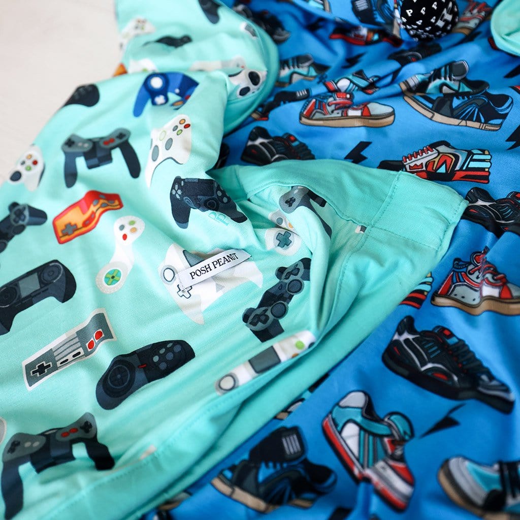 Gamer & Bolt Luxe Patoo with gaming controller print