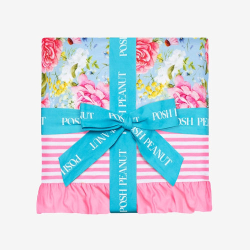 Sadie & Pink Lemonade Stripe Ruffled Luxe Patoo™
