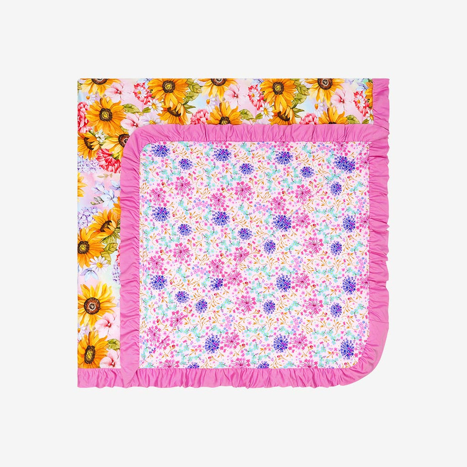 Summer & Helena Ruffled Luxe Patoo® Blanket