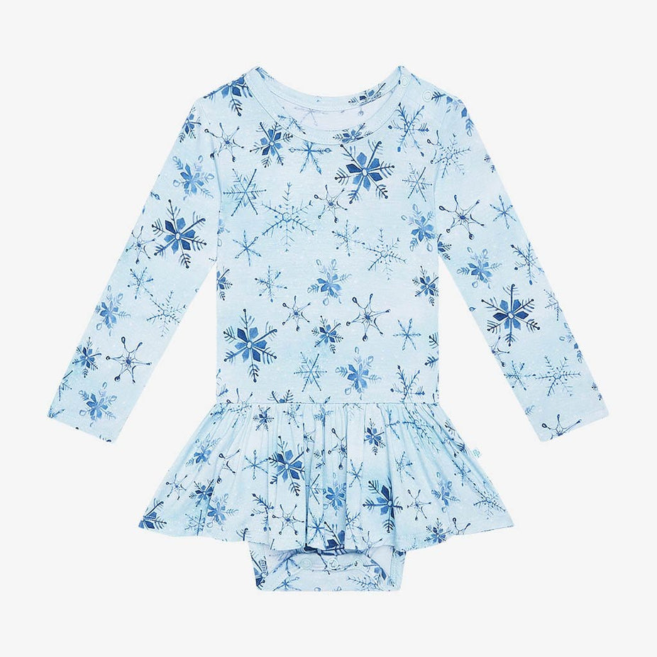 Alaska Long Sleeve Twirl Skirt Bodysuit