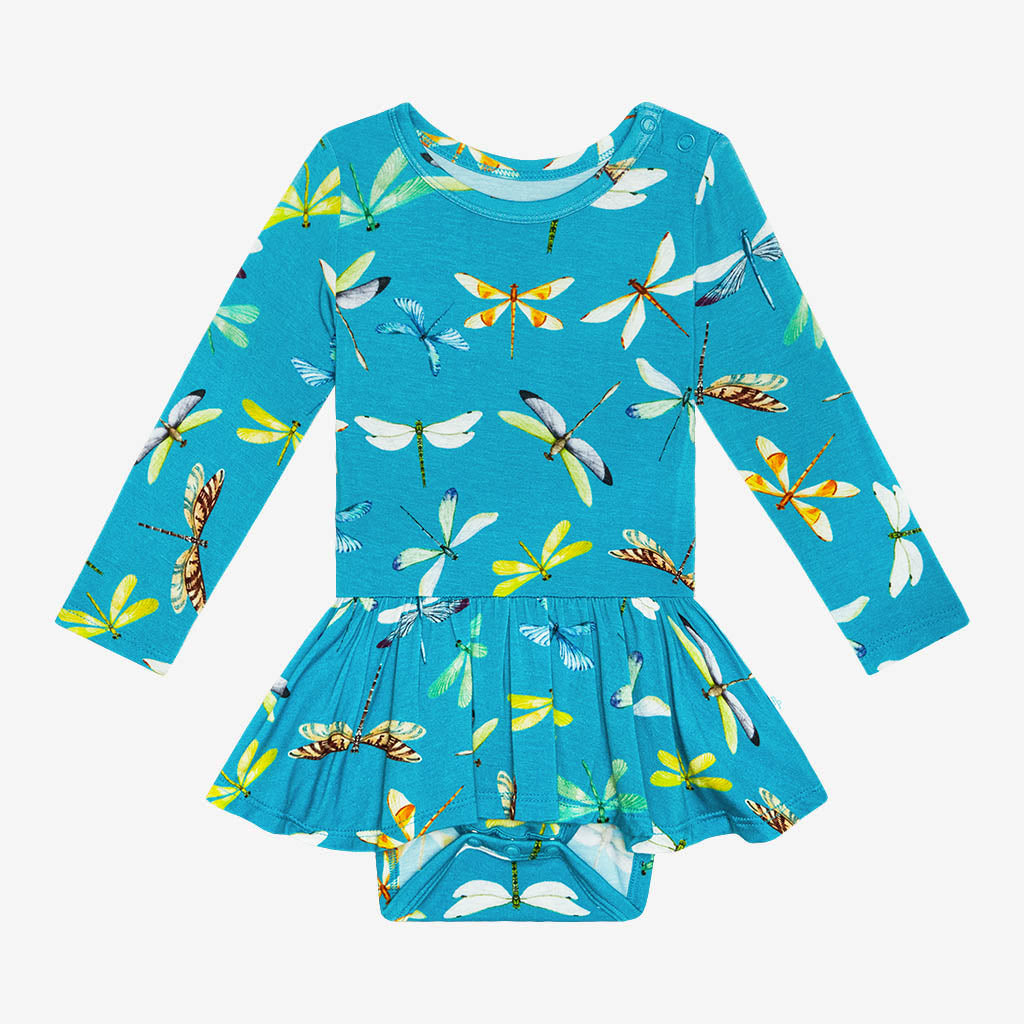 Cameron Long Sleeve Twirl Skirt Bodysuit