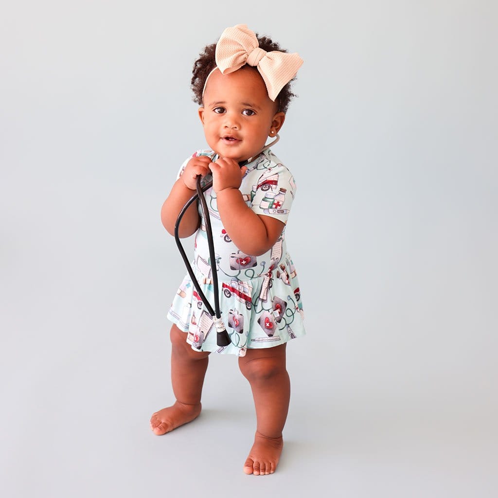 Doctors & Nurses Twirl Skirt Bodysuit Dress