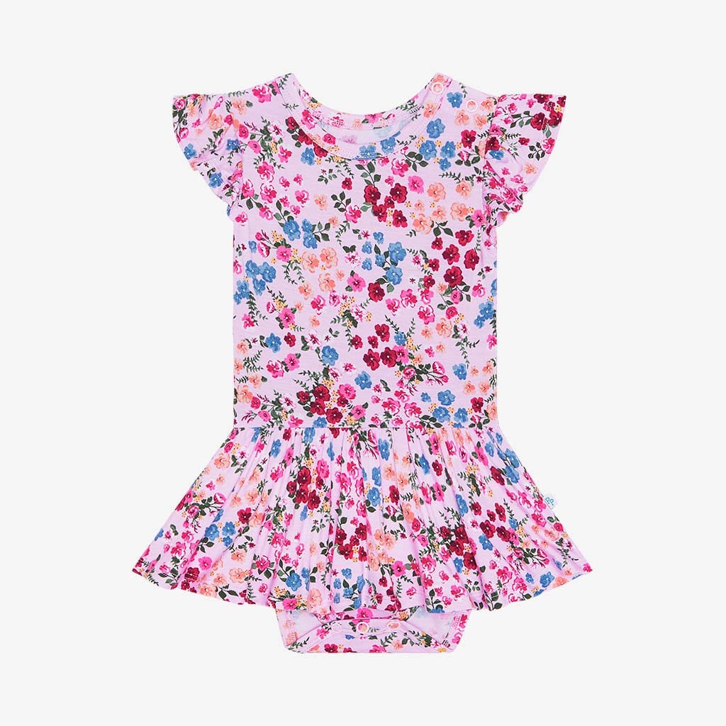 Aldona Twirl Skirt Bodysuit Dress