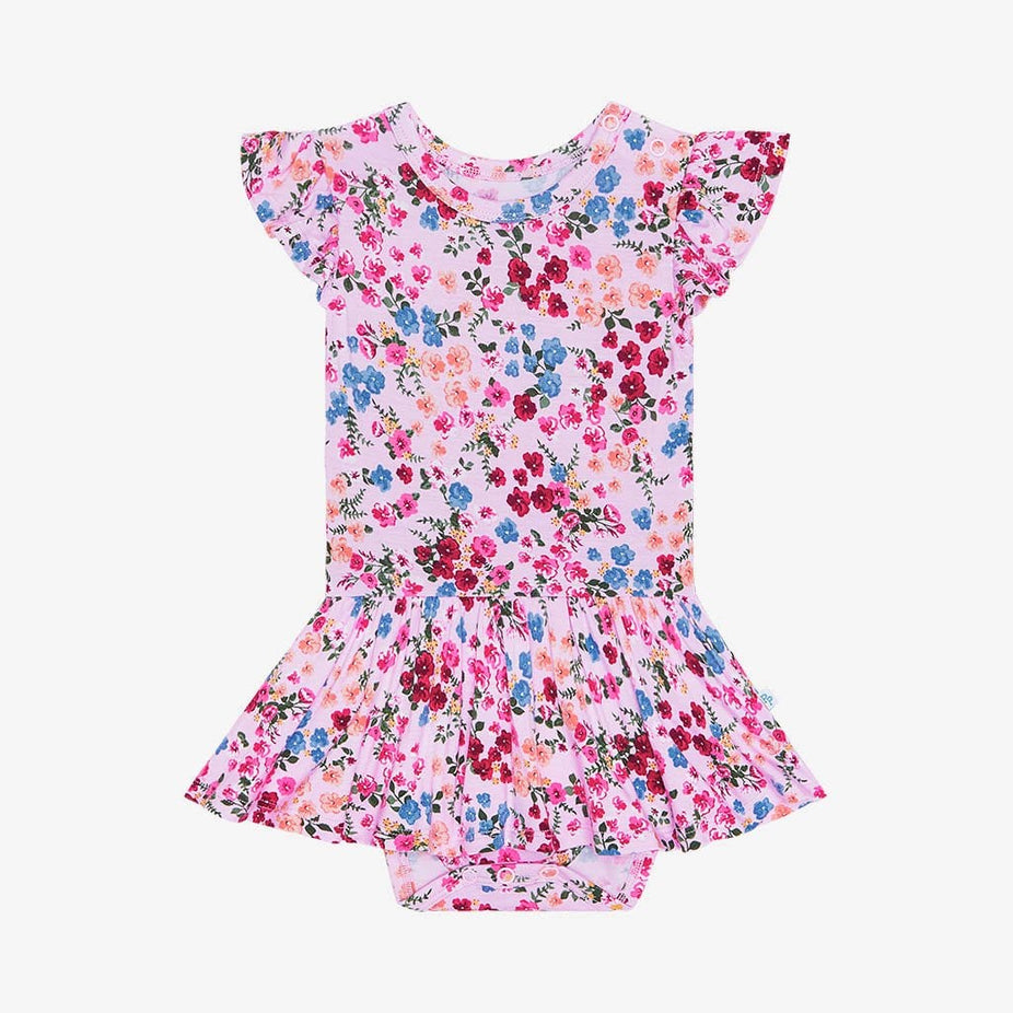 Aldona Twirl Skirt Bodysuit Dress