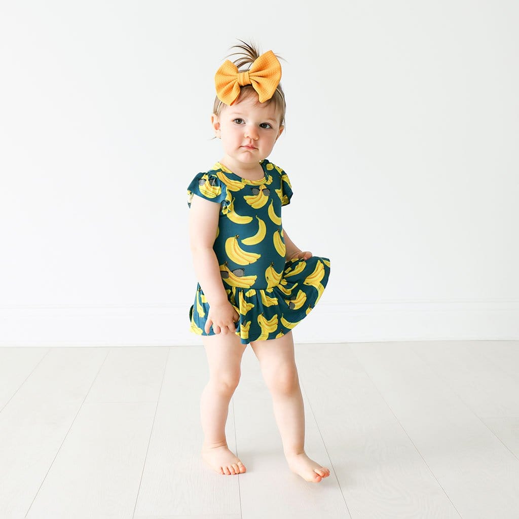 Bananas Twirl Skirt Bodysuit Dress