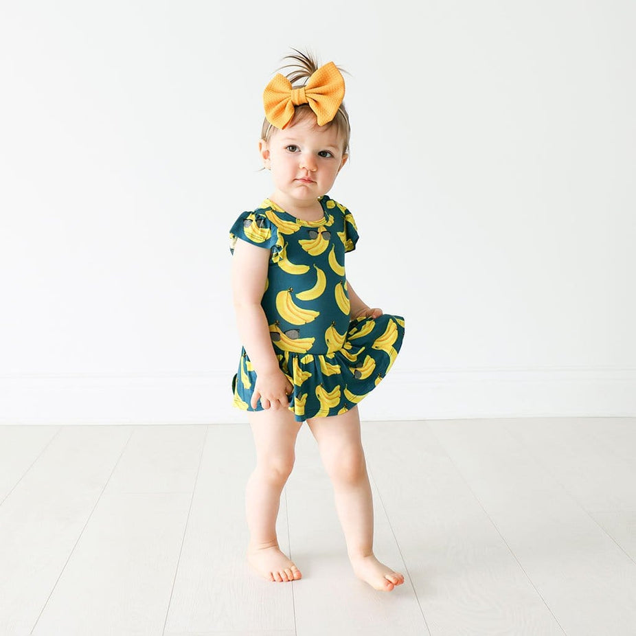 Bananas Twirl Skirt Bodysuit Dress
