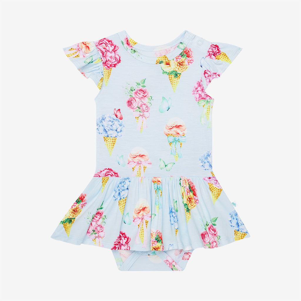 Camille Twirl Skirt Bodysuit Dress