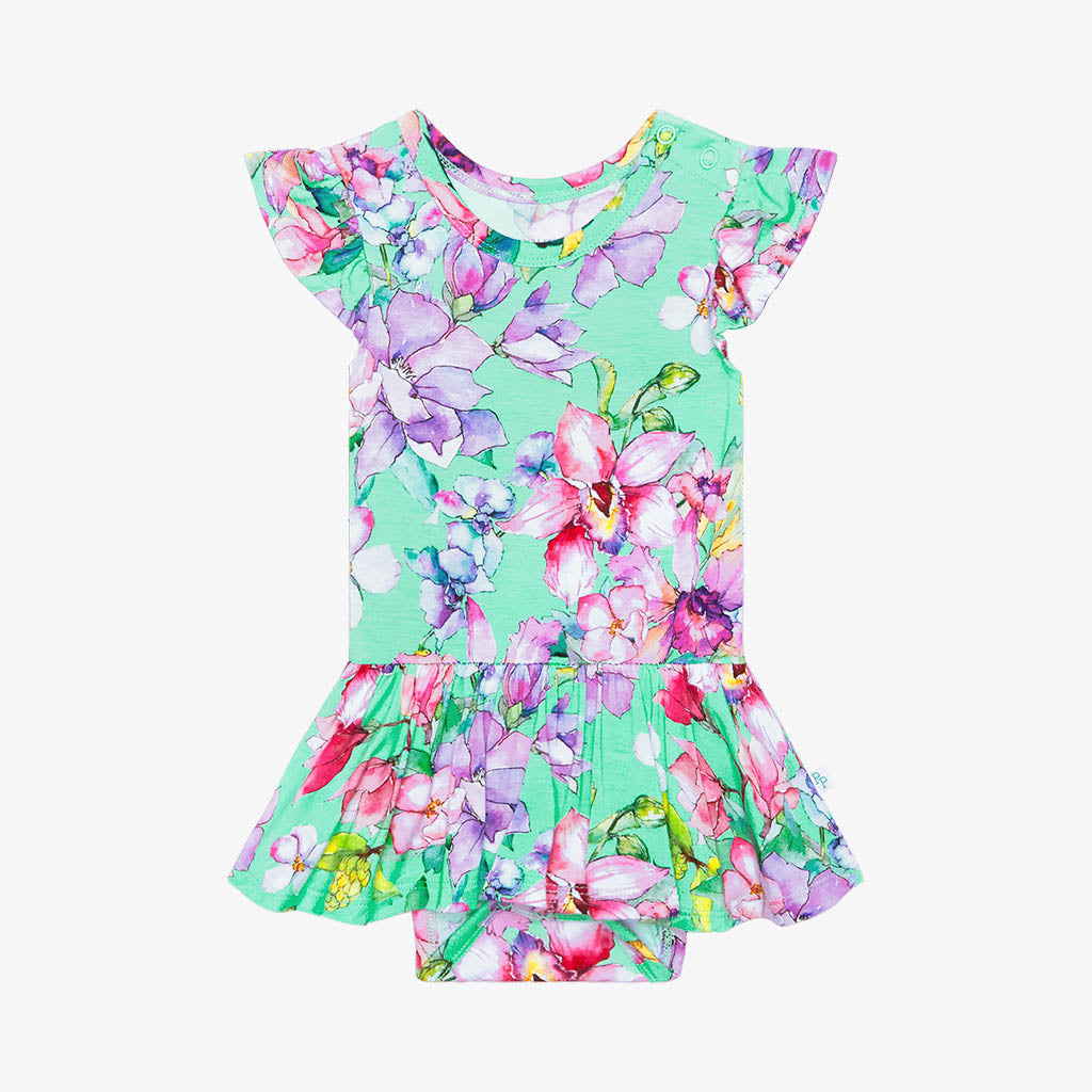 Diedre Twirl Skirt Bodysuit Dress