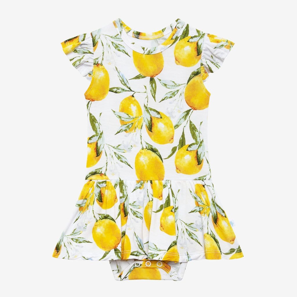 Limoncello Twirl Skirt Bodysuit Dress