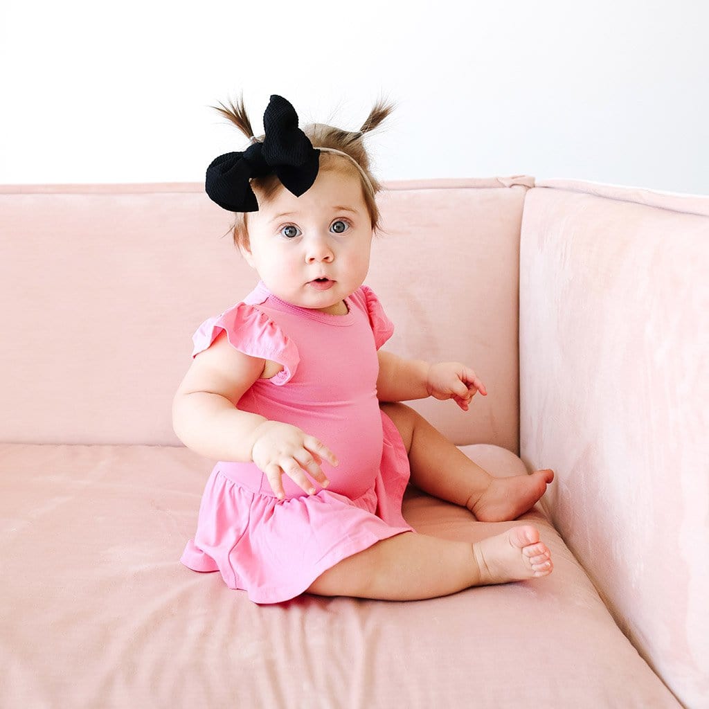 Pink Lemonade Twirl Skirt Bodysuit Dress