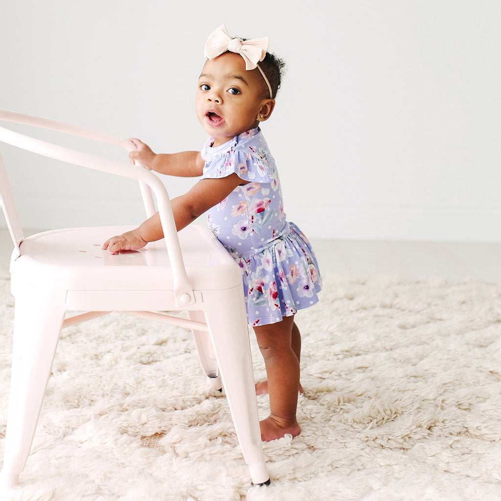 Samantha Ruffled Bubble Romper