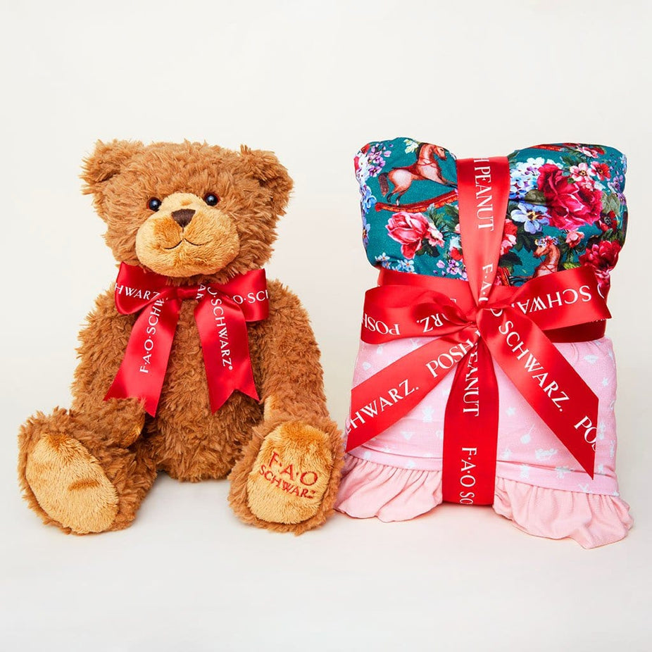 FAO Schwarz® Floral Ruffled Luxe Gift Set