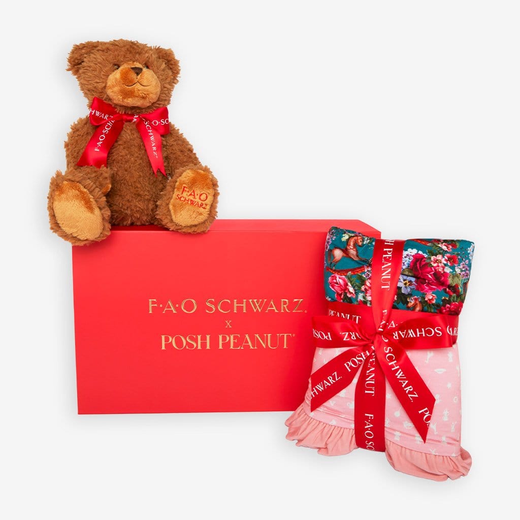FAO Schwarz® Floral Ruffled Luxe Gift Box Set