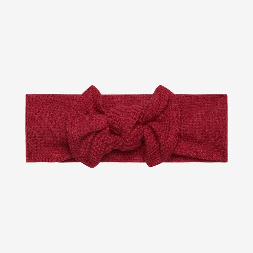 Bordeaux Waffle Headwrap