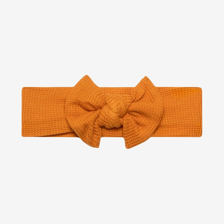 Pumpkin Spice Waffle Knit Baby Headwrap