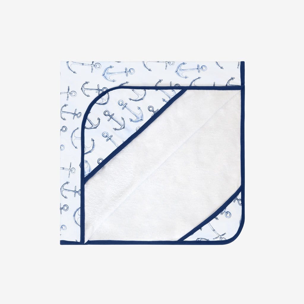Anchors Away Hooded Towel