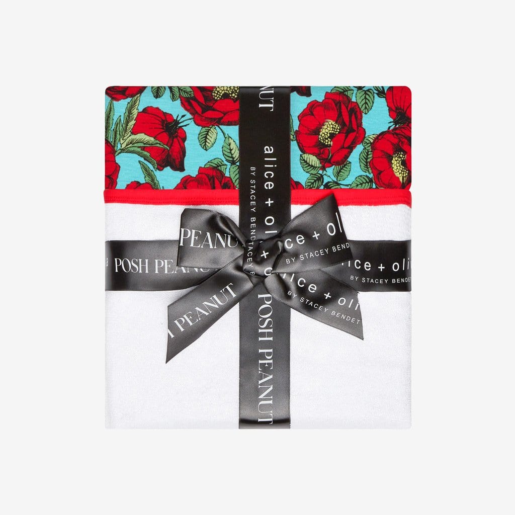 alice + olivia® Beach Bliss Ruffled Hooded Towel