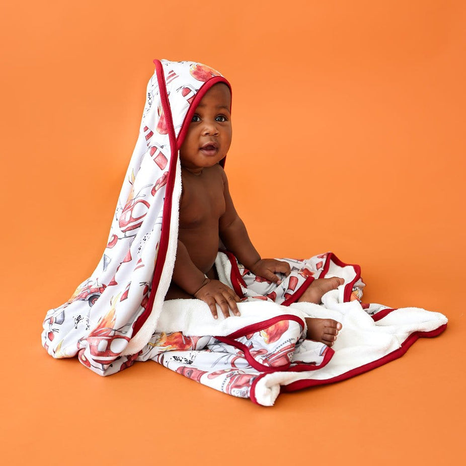 Firemen Hooded Towel Lifestyle
