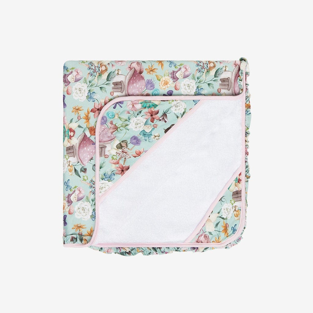 Faye Ruffled Hooded Towel