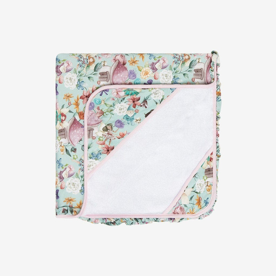 Faye Ruffled Hooded Towel