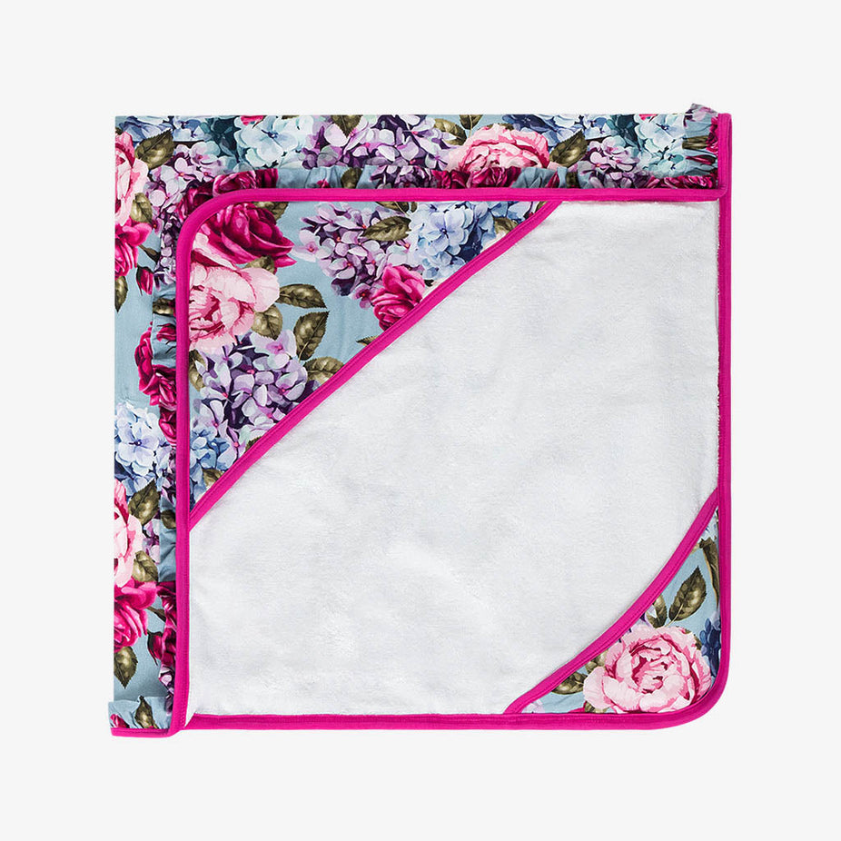 Lacey Ruffled Hooded Towel