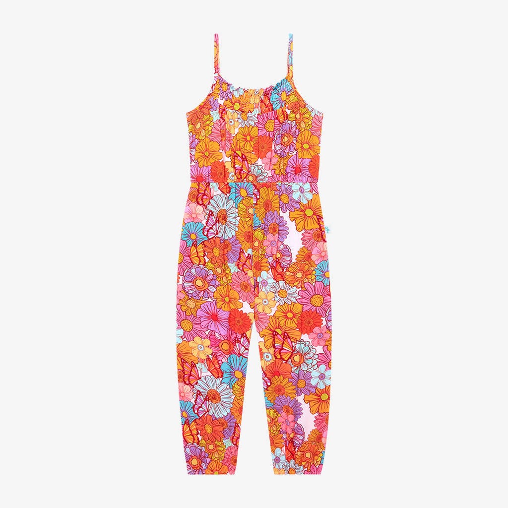Meadow Sleeveless Smocked Jumpsuit