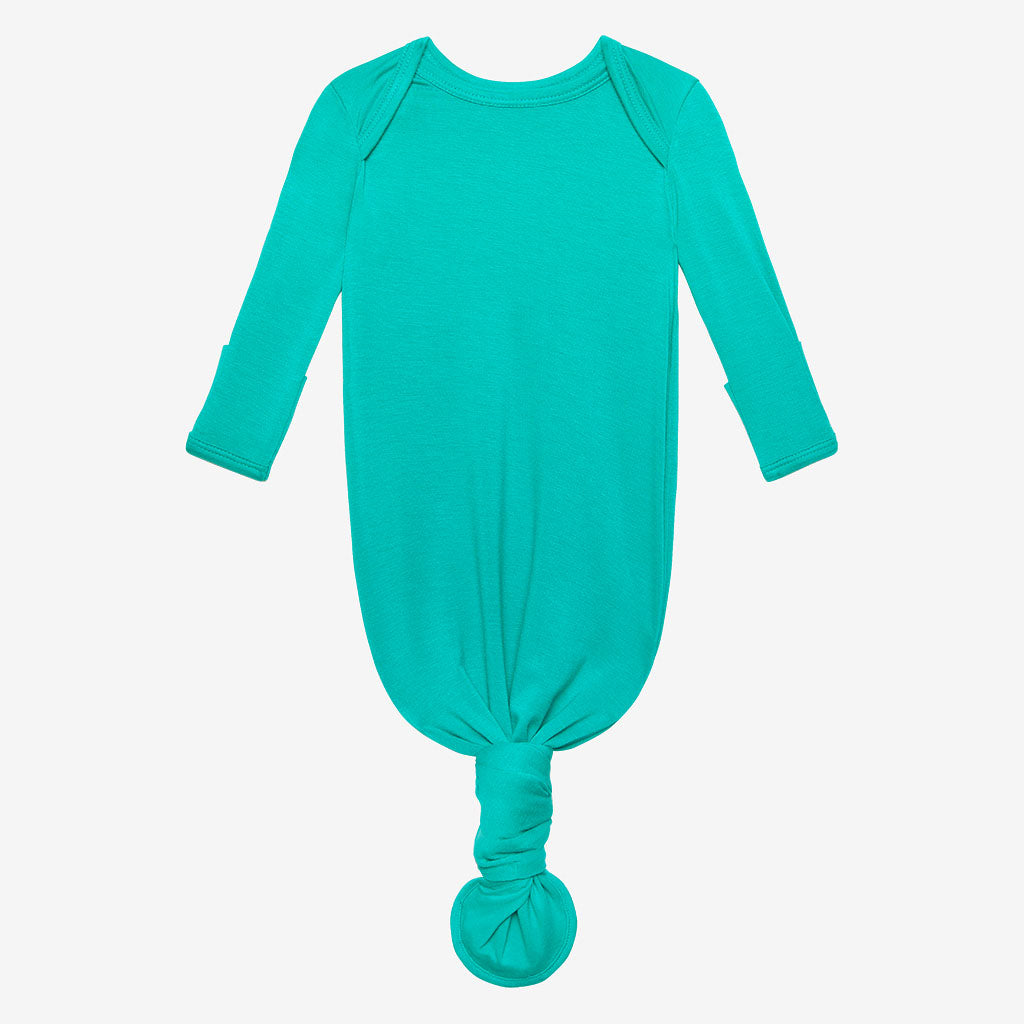 Signature Teal Knotted Gown