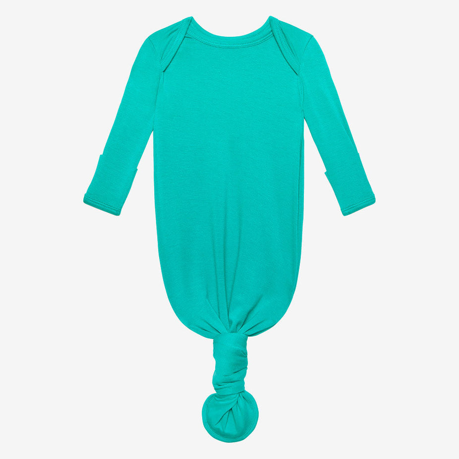 Signature Teal Knotted Gown