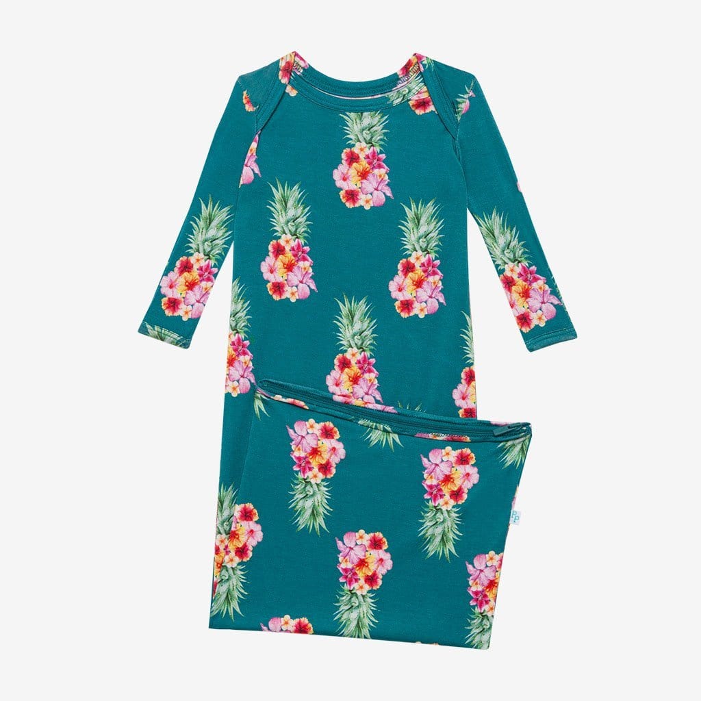 Ananans Zippered Gown