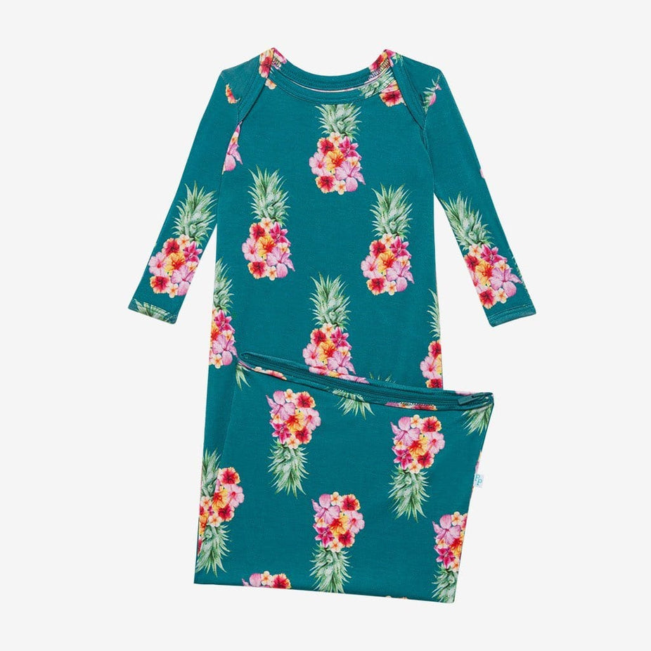 Ananans Zippered Gown