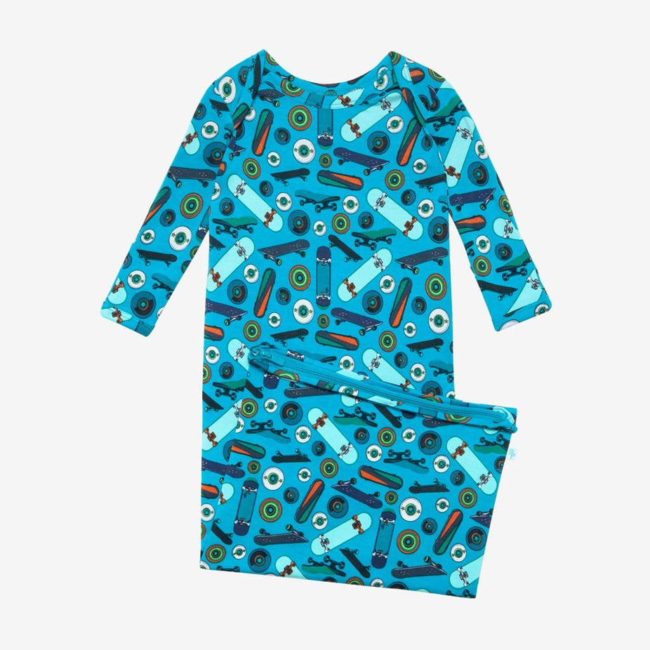 Cole Zippered Gown