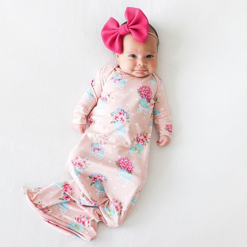 Baby on Jenny Zippered Gown