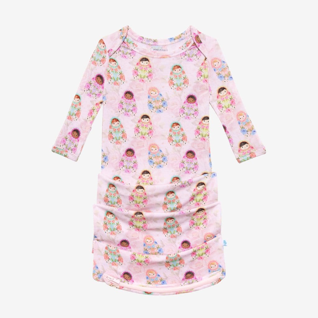 Matryoshka Zippered Gown