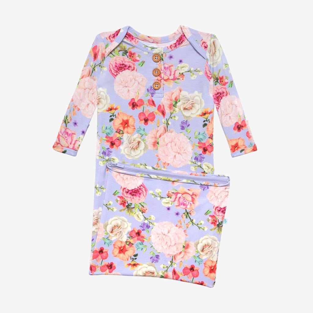 Bellamy Button Zippered Gown