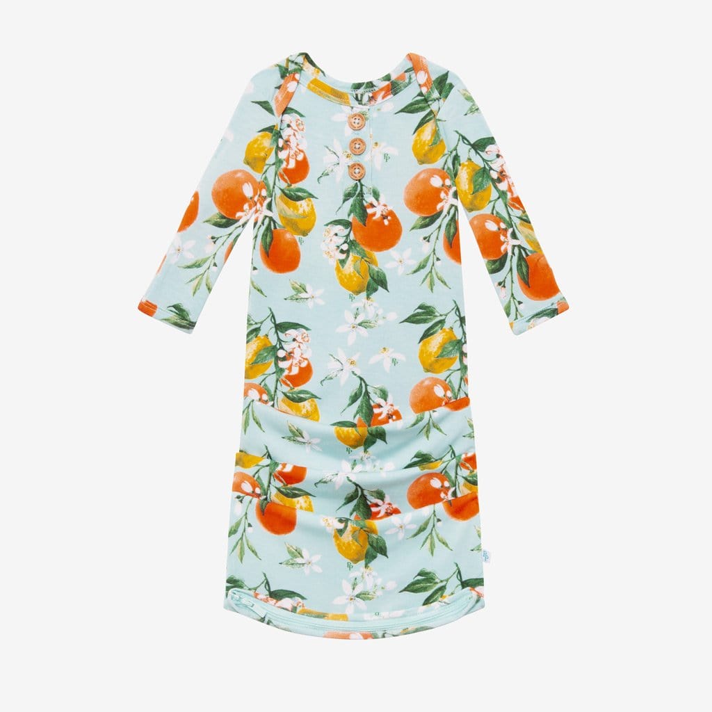 Mirabella Button Zippered Gown